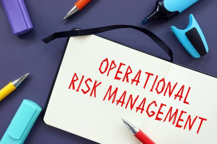 Risk operational risks types reporting manage failure approaches